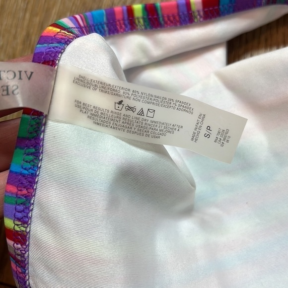 Victoria’s Secret Swim Multicolor Bikini Size S - Picture 6 of 8